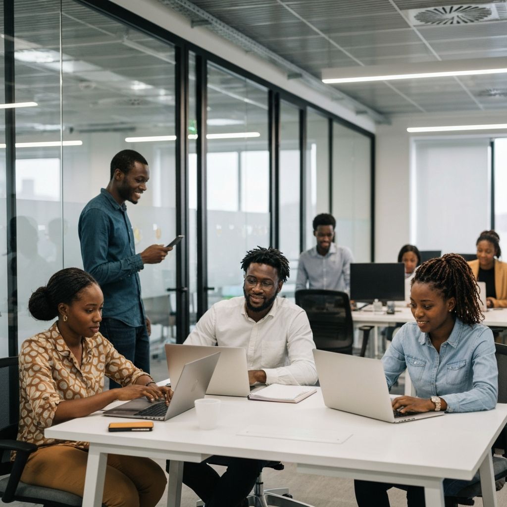 Finclusion team collaborating